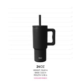 Trek Kids Tumbler with Silicone Straw Lid I0
