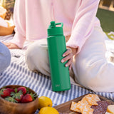 Summit Water Bottle with Straw Lid V8