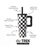 Trek Kids Tumbler with Silicone Straw Lid N4