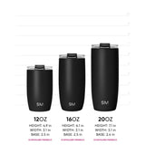 Voyager Tumbler with Clear Flip Lid & Straw H2